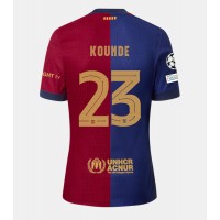 Barcelona Jules Kounde #23 Replica Home Shirt 2024-25 Short Sleeve